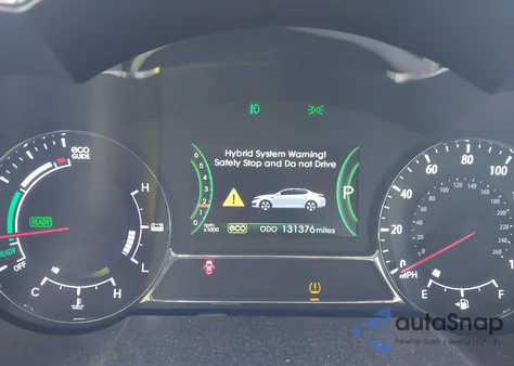 2012 Kia Optima Hybrid Ex из США, поврежденный, VIN KNAGM4ADXC5010549